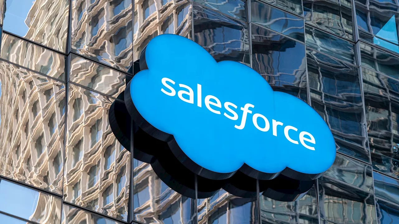 We're cutting our price target on Salesforce after mixed earnings, soft guidance