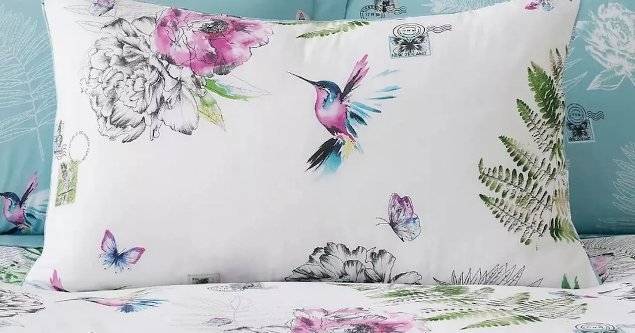 Dunelm's 'non-wrinkle' summer bedding that 'transforms a room' slashed to £16