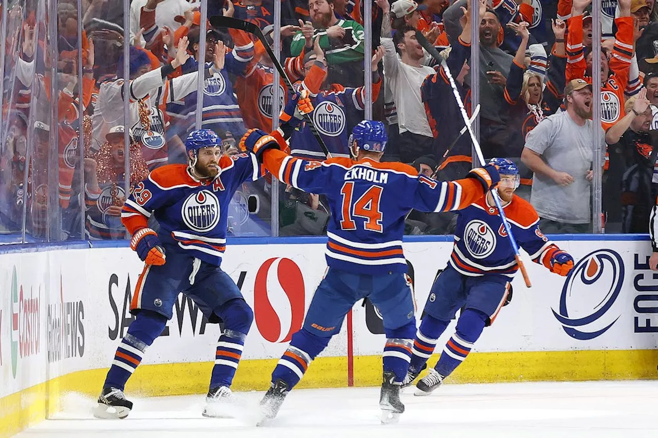 Stanley Cup Playoffs Day 40: Oilers score five straight to rally from down 2-0 and tie West Final