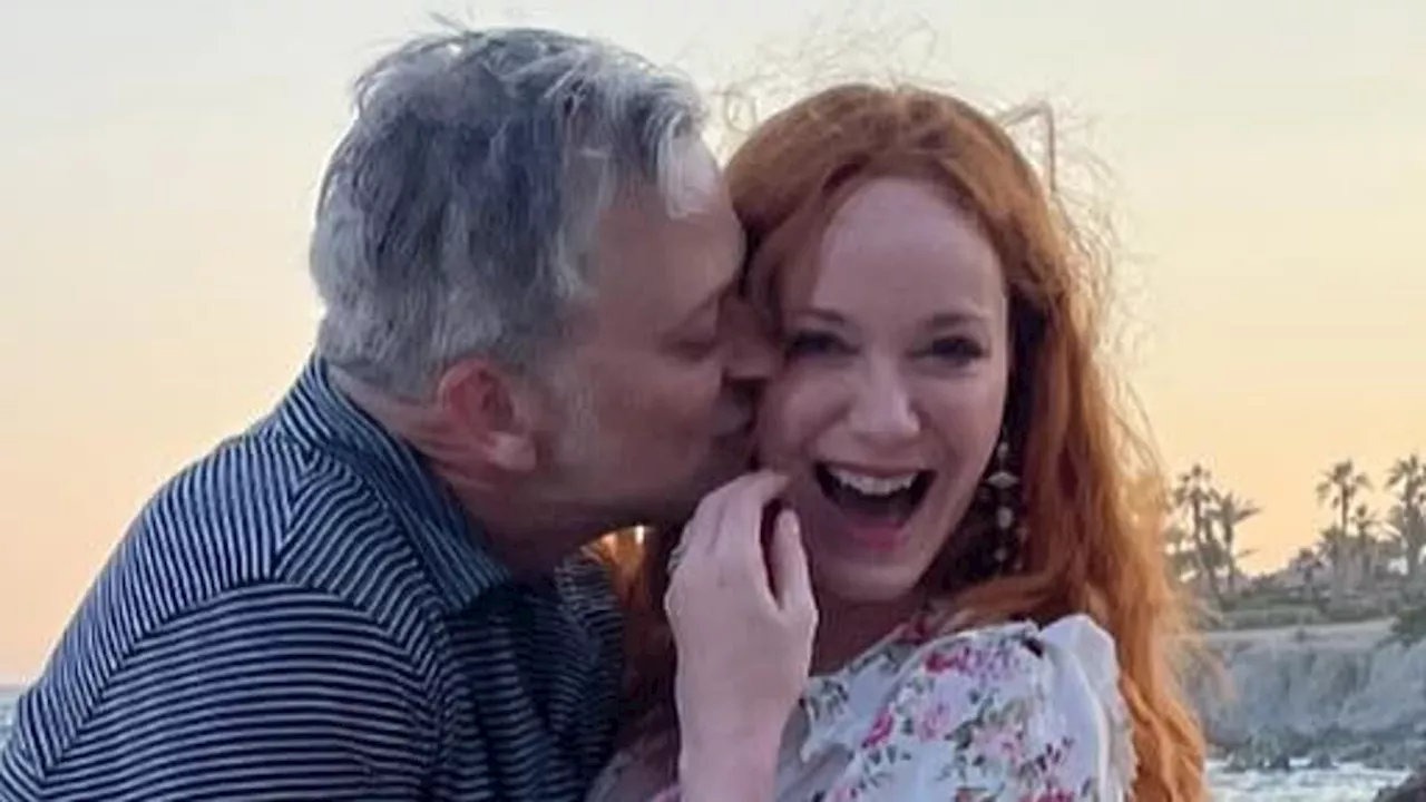 Christina Hendricks shares glimpse at romantic honeymoon with her new husband George Bianchini at...