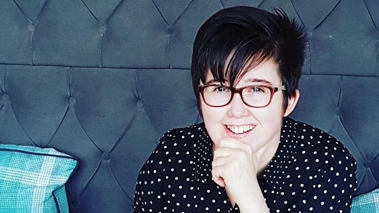 Journalist Lyra McKee, 29, was struck by a bullet as she stood near police vehicles to observe...