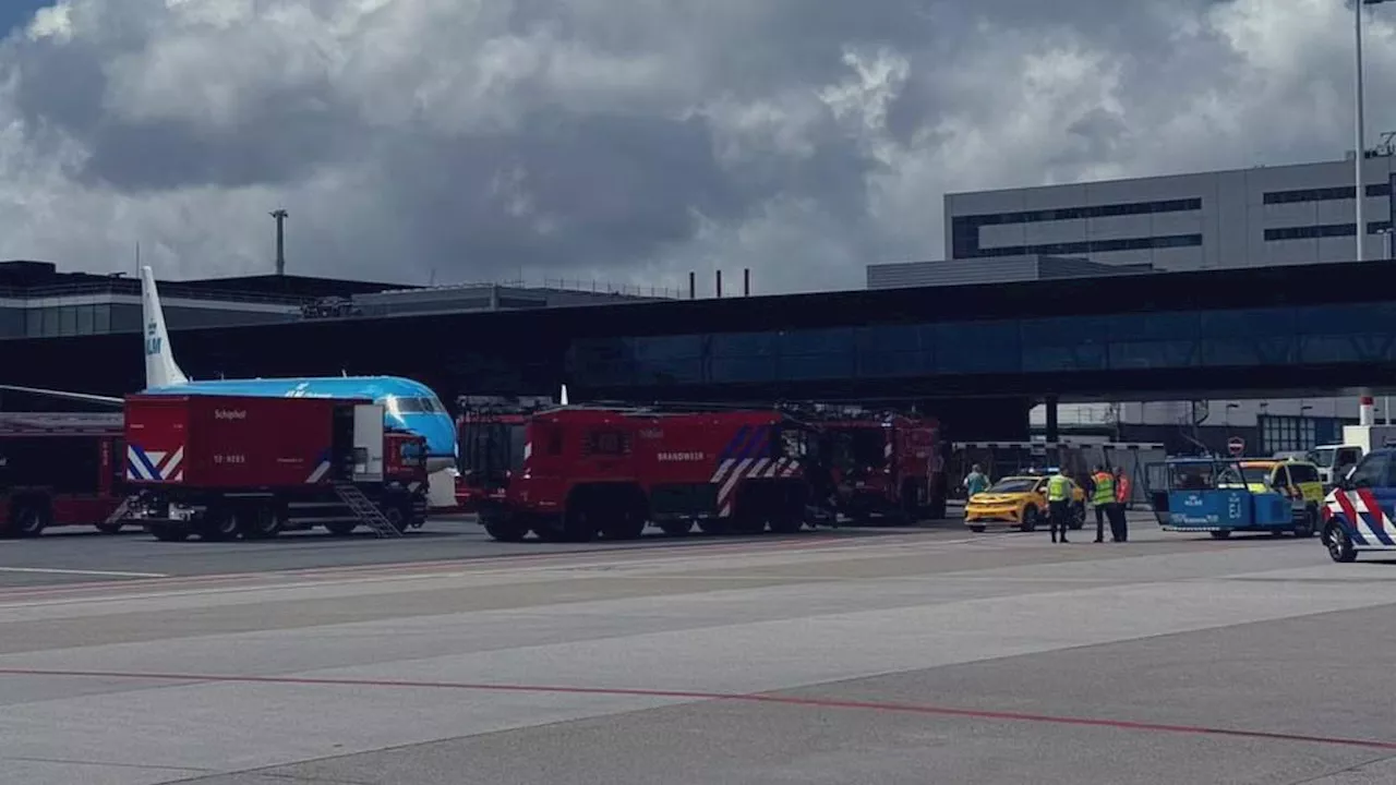 Person is killed after being sucked into KLM passenger plane engine at Amsterdam's Schiphol Airport:...