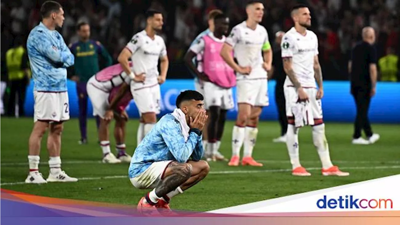 Fiorentina Kalah, Serie A Gagal Punya 9 Wakil di Eropa Musim Depan