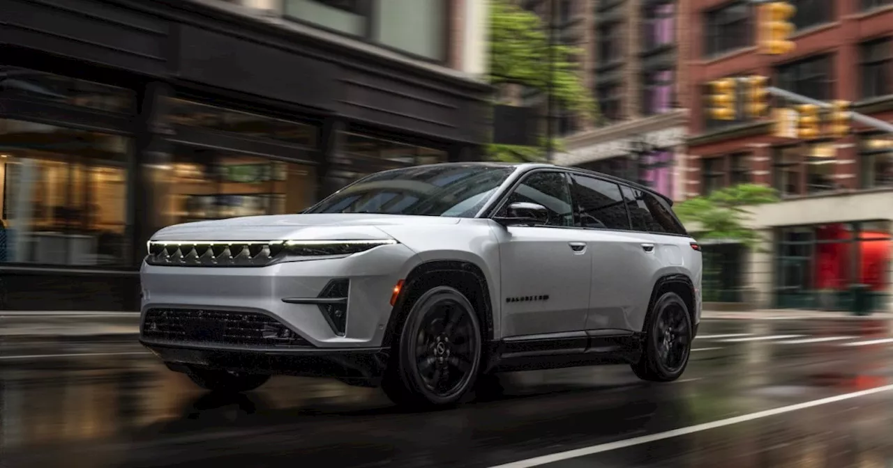 Jeep joins the EV party with the 600-horsepower Wagoneer S