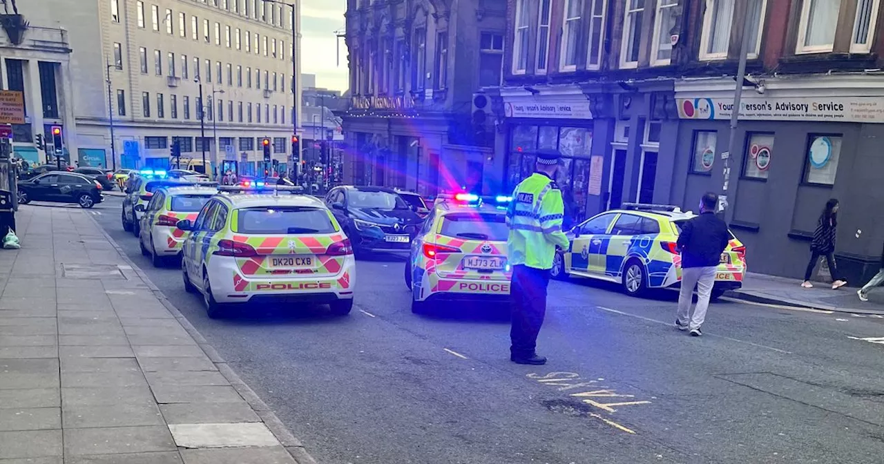 Live updates as roads closed in Liverpool city centre over protest march