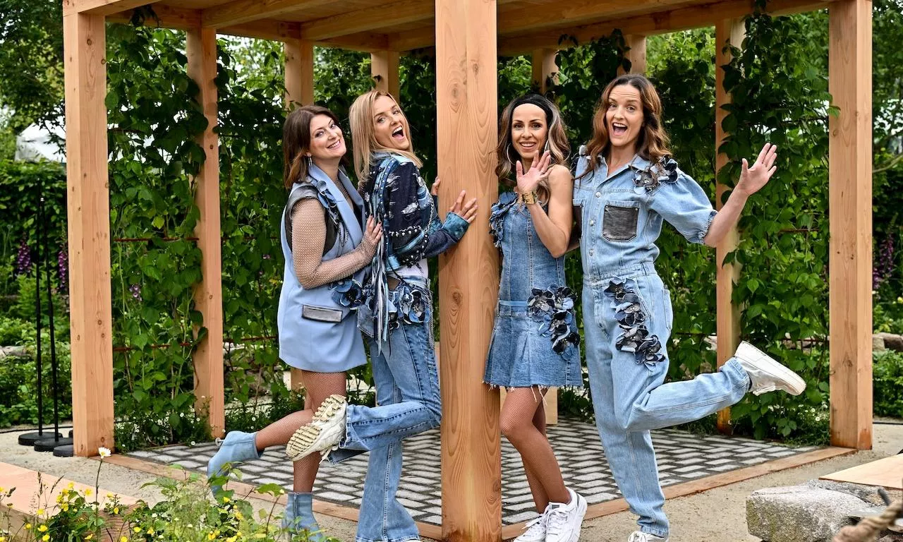 B*Witched launched the Keelings garden at Bloom today with a surprise performance