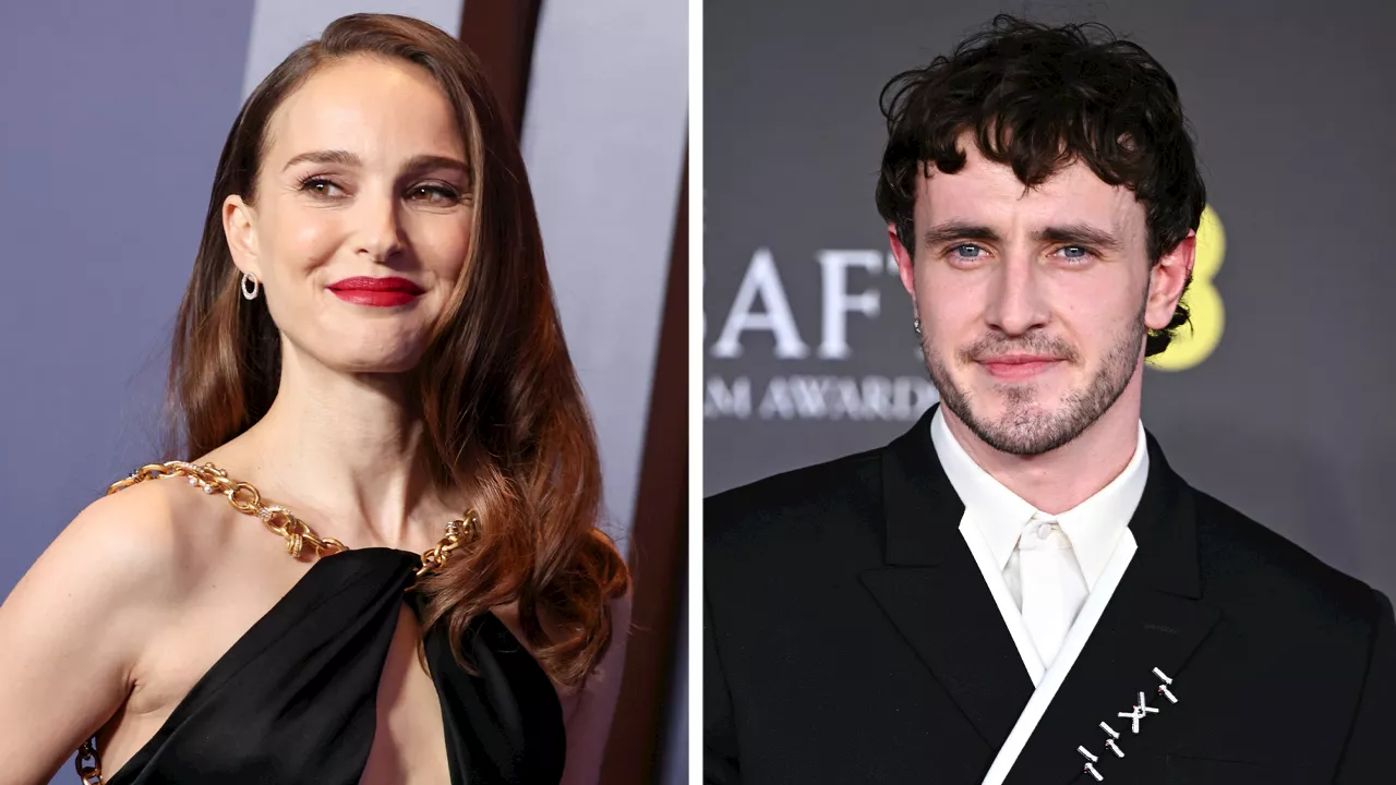 Natalie Portman and Paul Mescal Enjoy an Evening Out Together in London