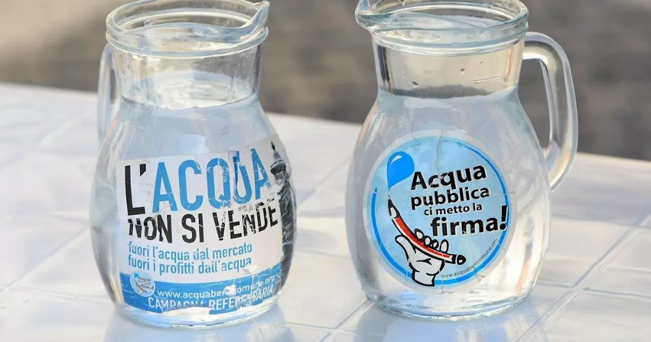 Tredici anni dopo il referendum sull’acqua pubblica, Napoli resta l’unica città ad averlo attuato