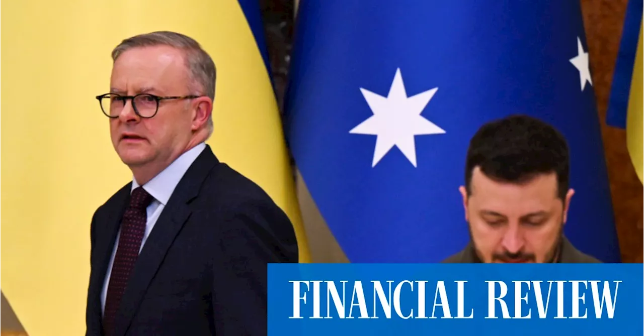 Russia-Ukraine war: Volodymyr Zelensky pushes Anthony Albanese over peace summit attendance