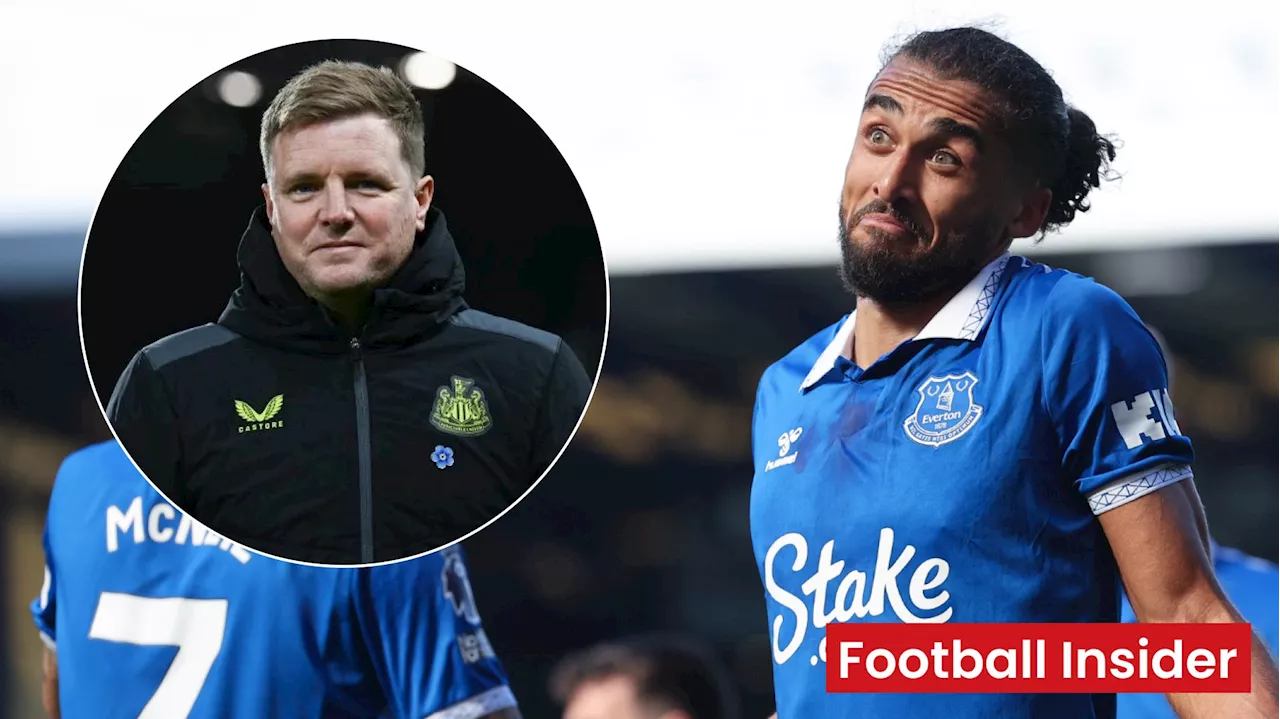 Dominic Calvert-Lewin backed to accept ‘£25m’ Newcastle United move
