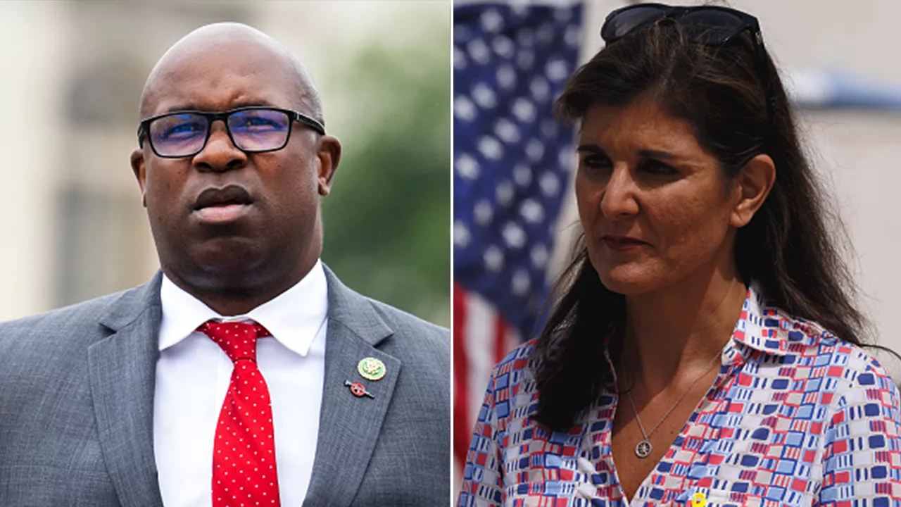 Jamaal Bowman calls Nikki Haley 'disgusting' for signing Israeli bomb