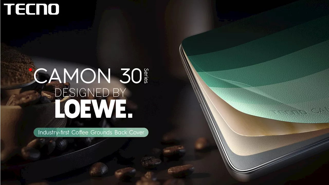 Tecno Camon 30 series LOEWE Design Edition: First-ever phone with Coffee Ground back launched