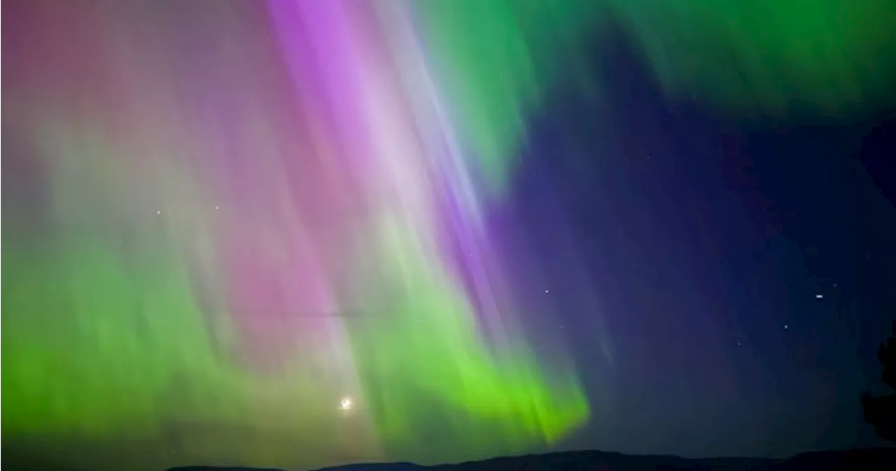 Another northern lights show? That giant sunspot is back and it’s flaring