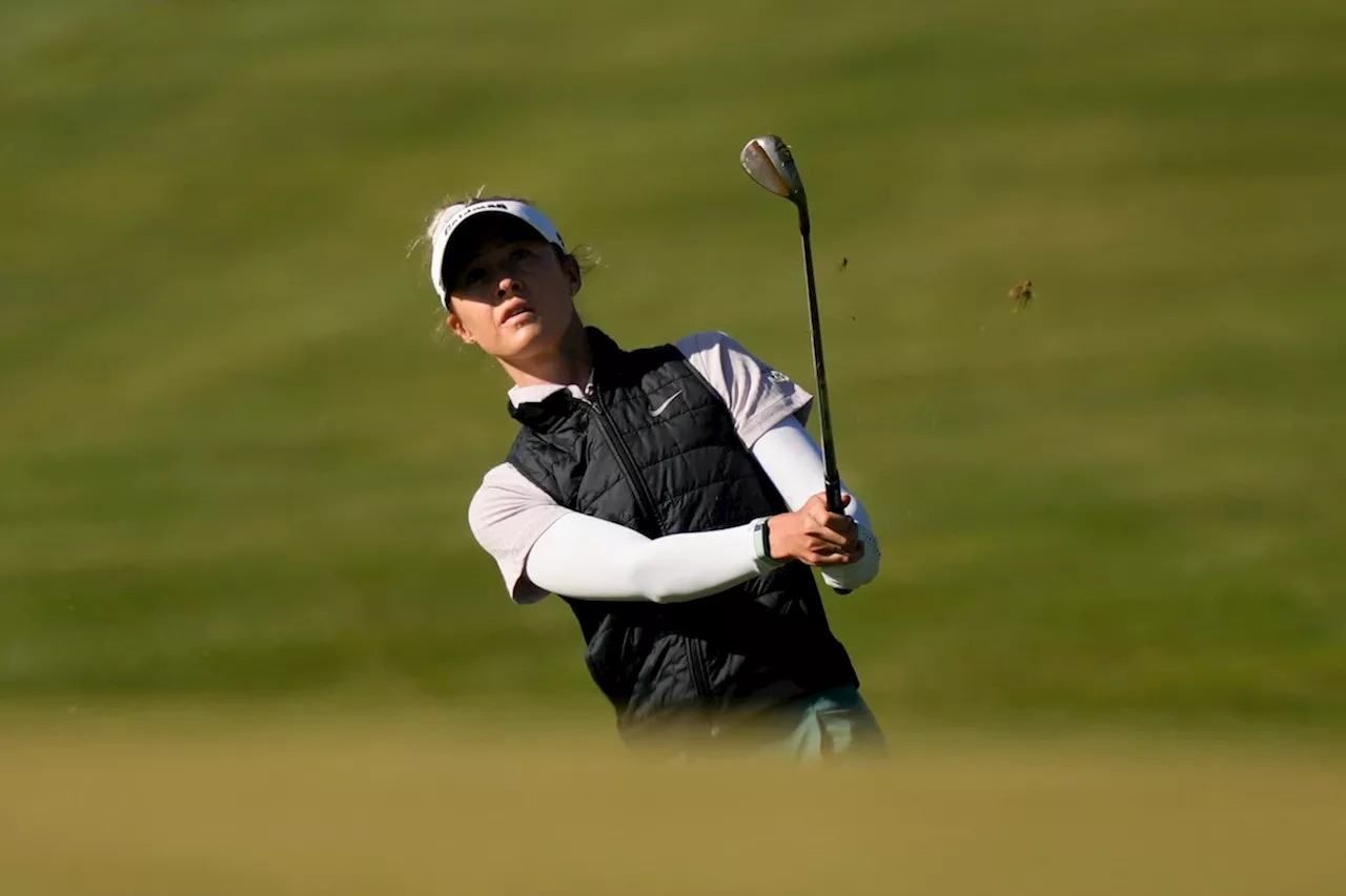 Nelly Korda faces uphill battle after making 10 on her third hole at U.S. Women’s Open