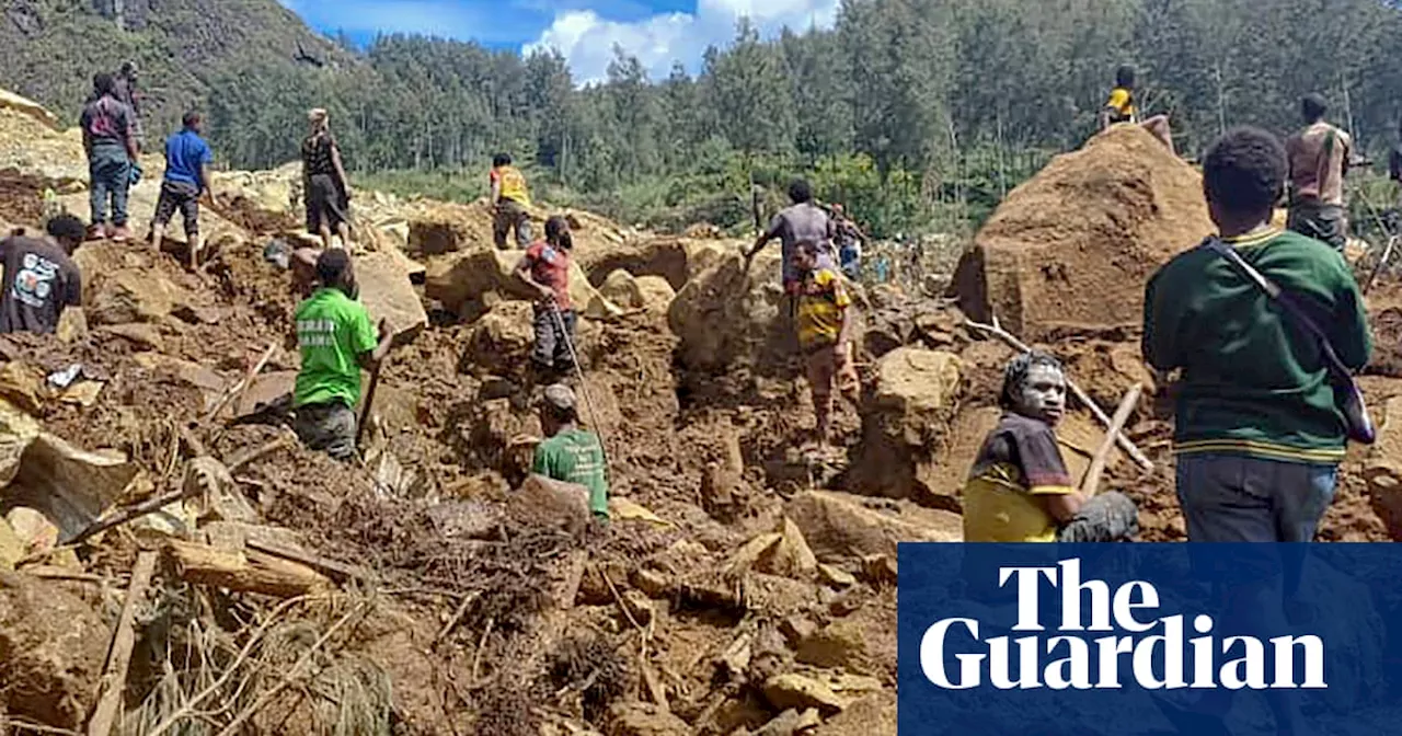 Papua New Guinea landslide: rescuers say they do not expect to find survivors under rubble