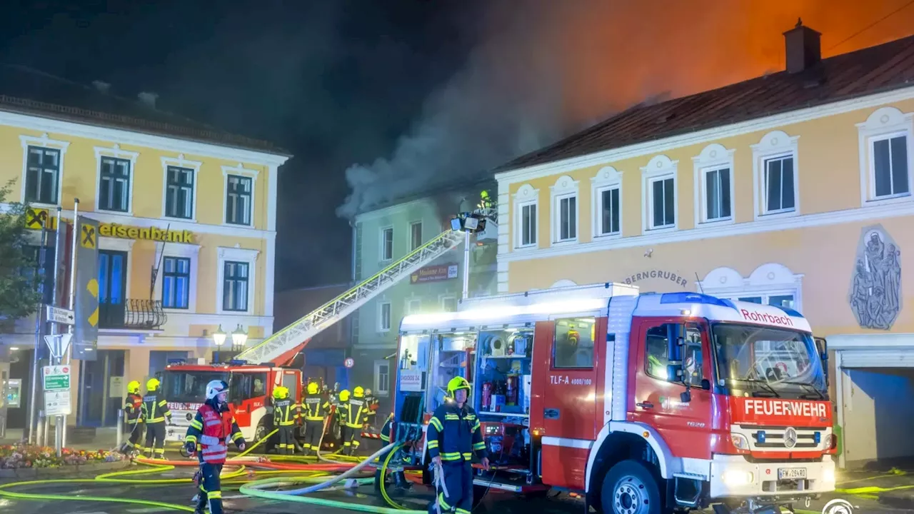 Mann stirbt bei Großbrand – Polizei tappt im Dunkeln