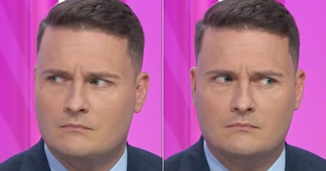 Wes Streeting's Expression Over The Tories' National Service Policy Says It All