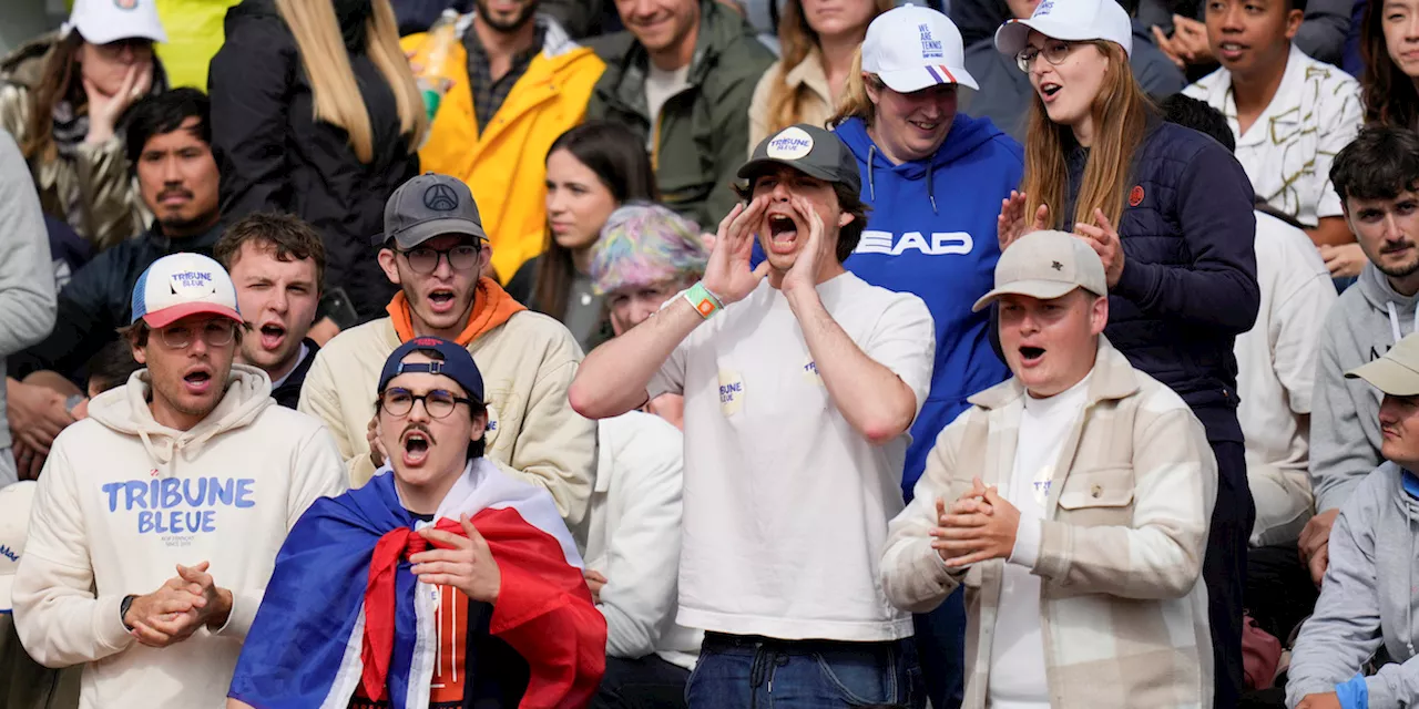 Il pubblico del Roland Garros non potrà bere alcol sugli spalti