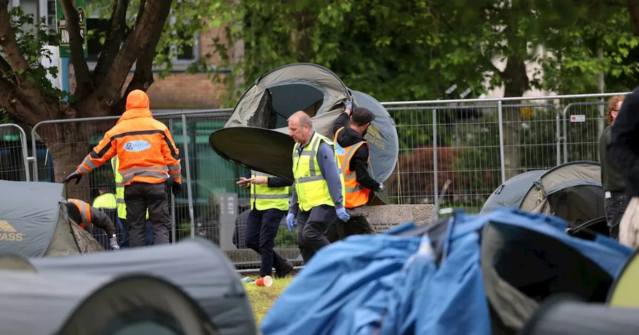 Your top stories on Thursday: Tents cleared from Grand Canal; holidaymakers warned over scams