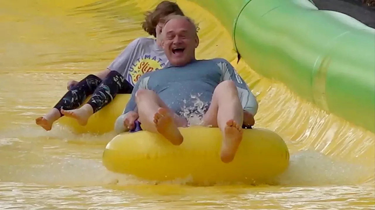 Lib Dem leader Ed Davey says stunts make people smile but promises to take voters seriously