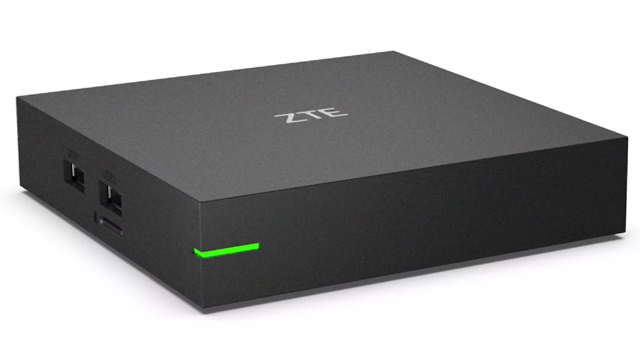 ZTE launches next-generation 4K high-performance Al-SR STB