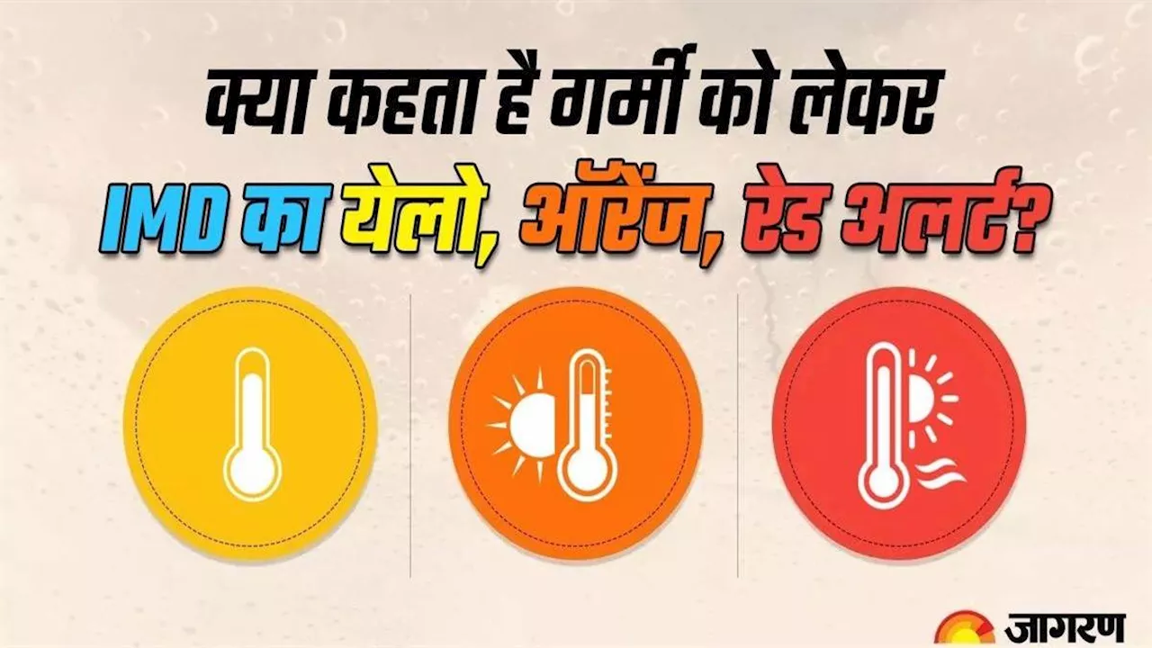 Heatwaves Alert: क्या होता है रेड, ऑरेंज और येलो अलर्ट? समझिए IMD कब जारी करती हे ये चेतावनी