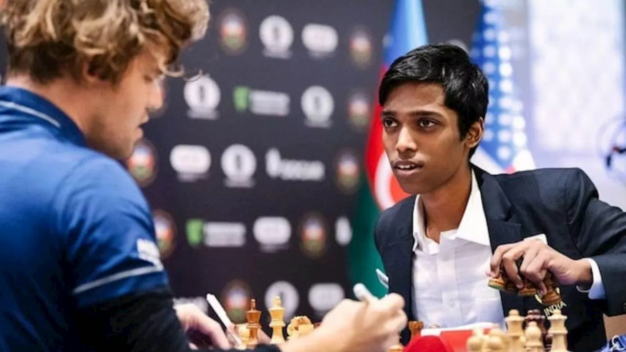 R Praggnanandhaa Chess: प्रगनानंद ने मैग्नस कार्लसन को खर दिया हैरान, क्लासिकल मैच में मात दे रचा इतिहास