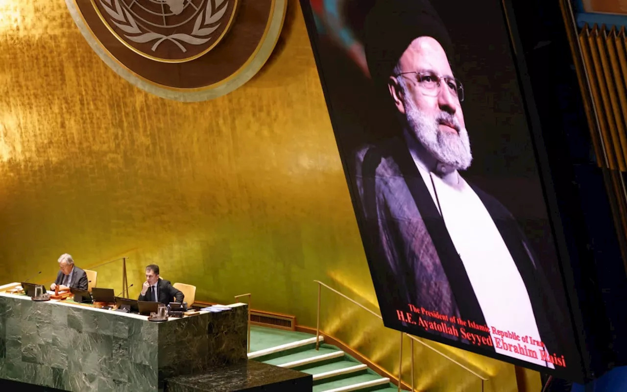 ONU presta 'homenagem' ao falecido presidente iraniano Ebrahim Raisi