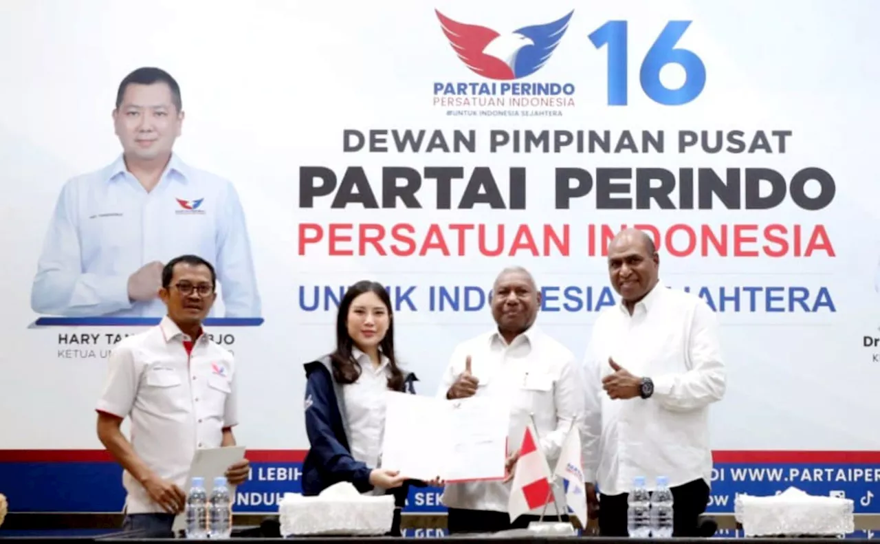 Partai Perindo Dukung Dominggus Mandacan-Mohamad Lakotani Sirua di Pilgub Papua Barat