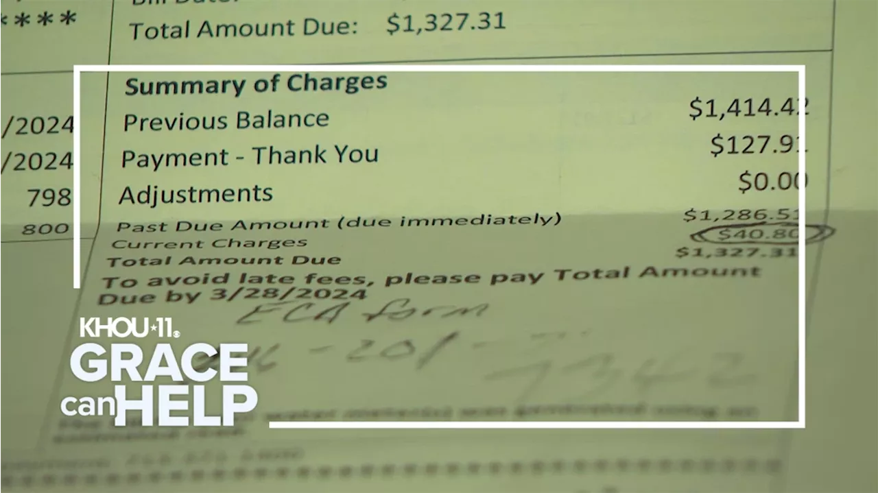 Houston customer gets $1,300 removed from water bill after KHOU 11 calls