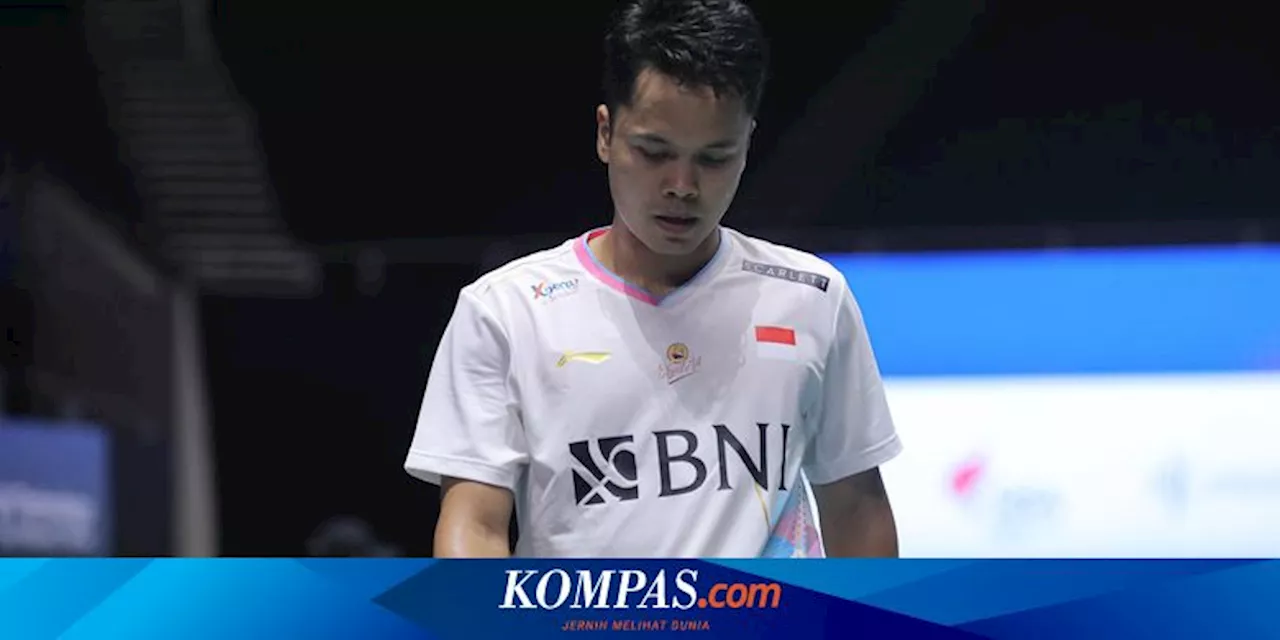 Ginting Tersingkir di Singapore Open: Banyak Salah, Gagal Atasi Kendala