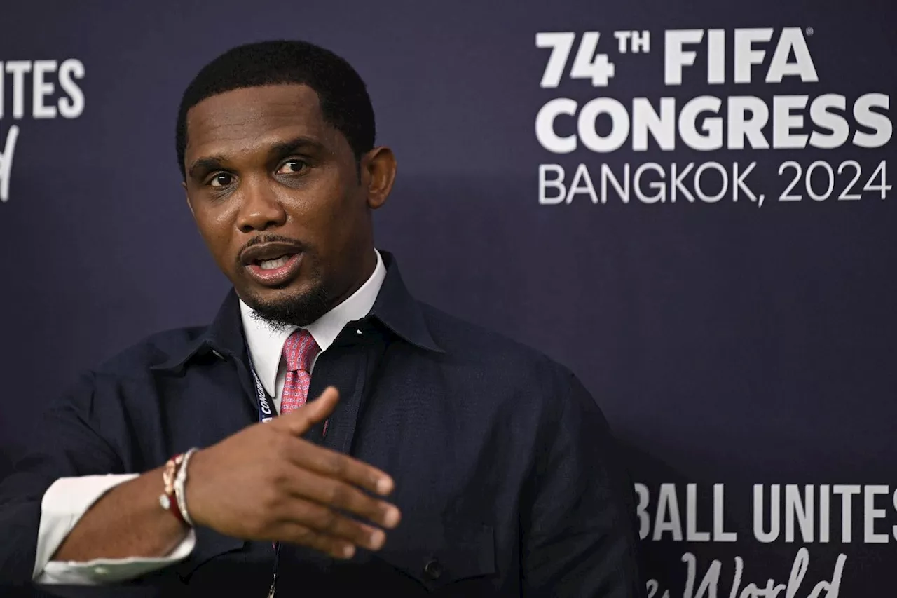 Foot/Cameroun: Samuel Eto'o s'«excuse» et maintient le sélectionneur belge Marc Brys