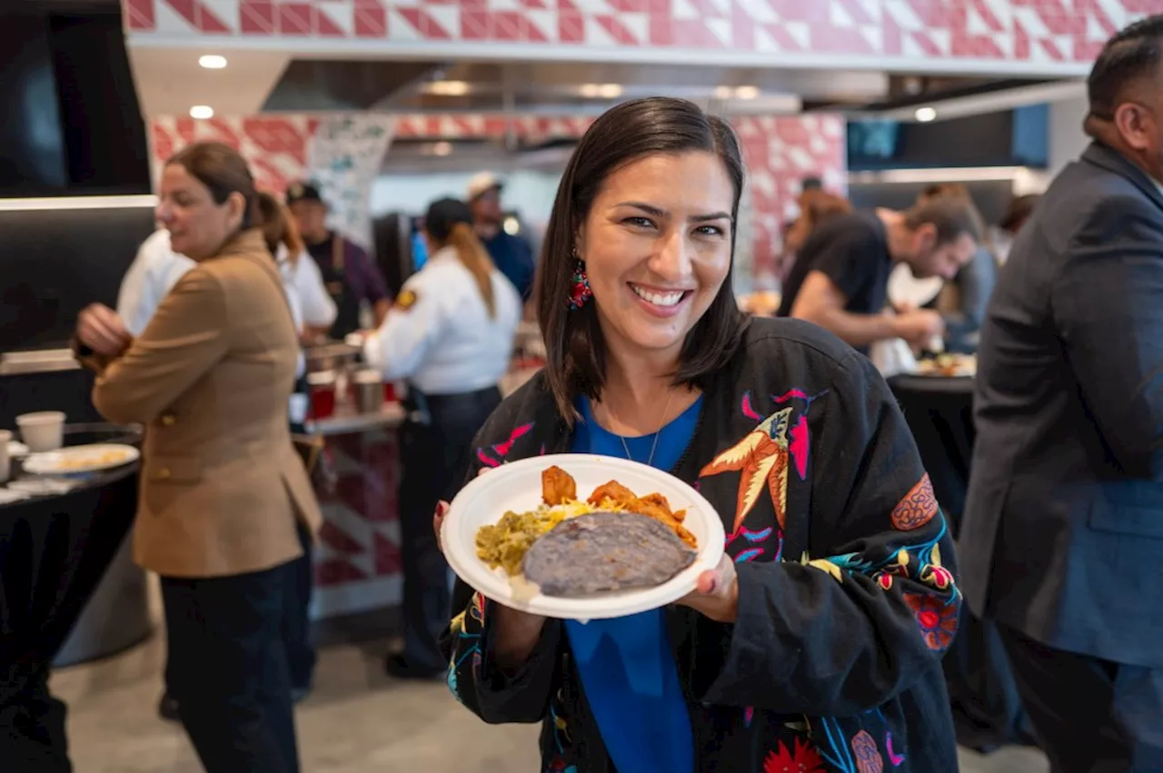 A plaza is renamed LA Cocina de Gloria Molina, ‘the kitchen of Gloria Molina’