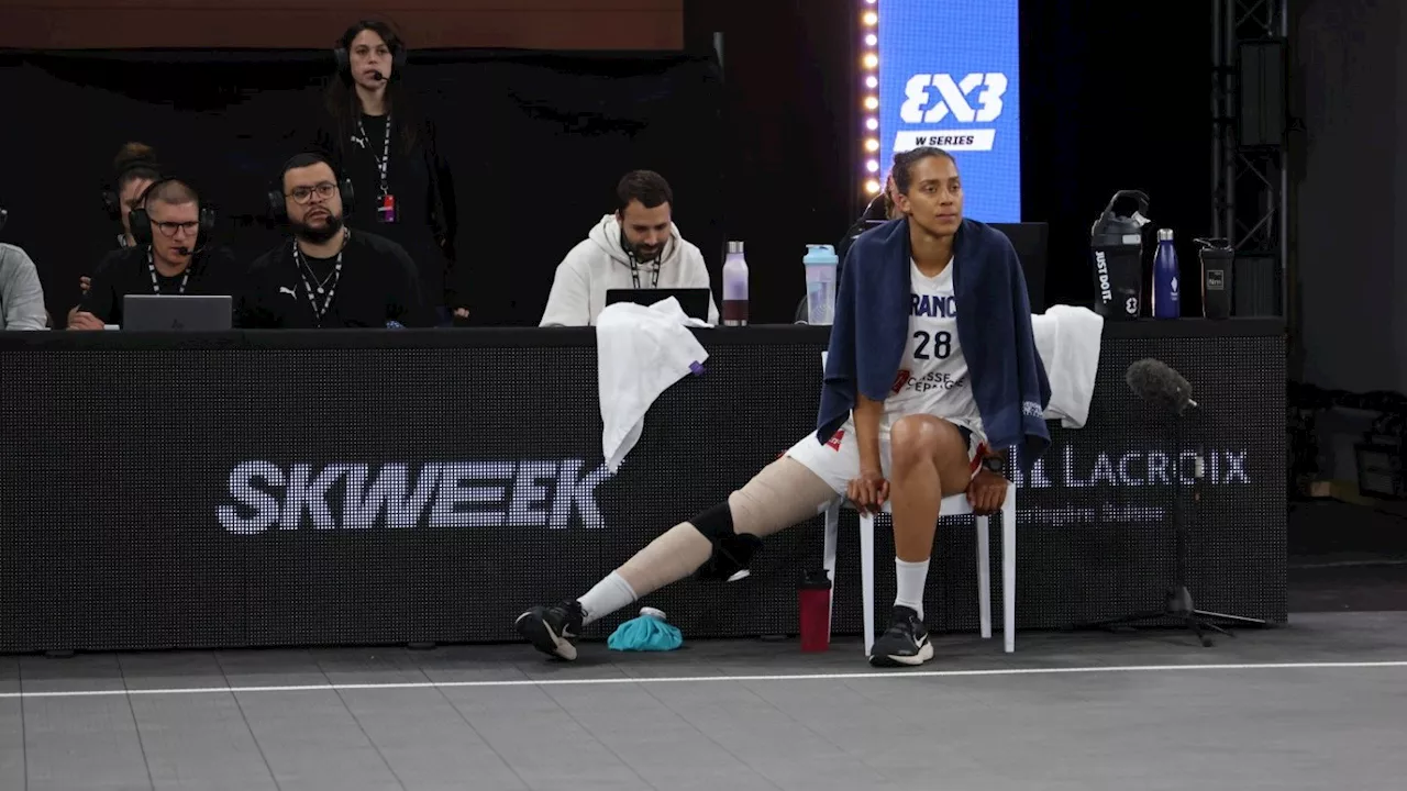 Basket 3x3 : Jodie Cornélie forfait pour la suite de la compétition à Marseille, incertitude concernant les JO