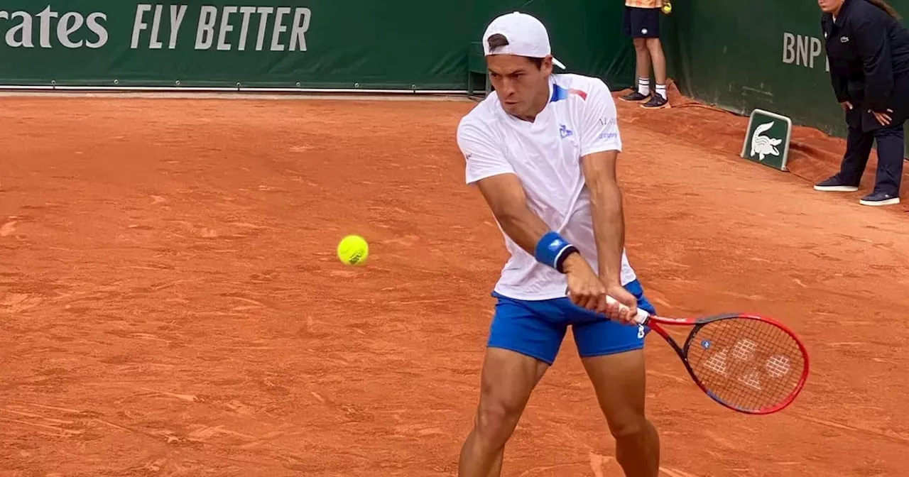 Sebastián Báez: de estar dos sets arriba a despedirse en segunda ronda de Roland Garros