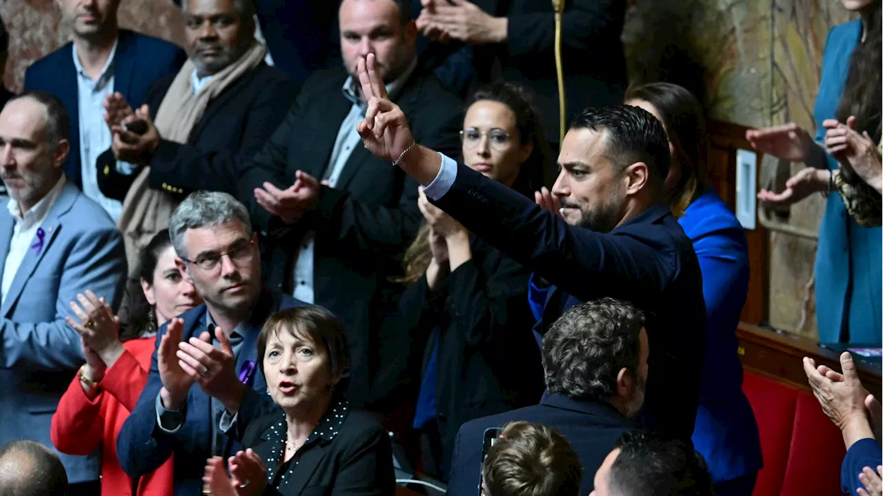Sébastien Delogu, sanctionné pour son drapeau palestinien à l’Assemblée, veut saisir la CEDH
