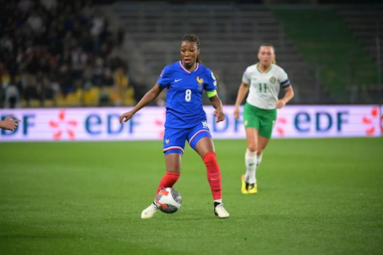 Grace Geyoro victime d'une fracture d'un doigt mais apte pour Angleterre-France