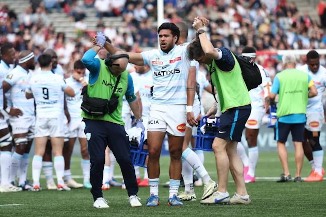 Racing 92 : fin de saison pour Donovan Taofifenua et Olivier Klemenczak