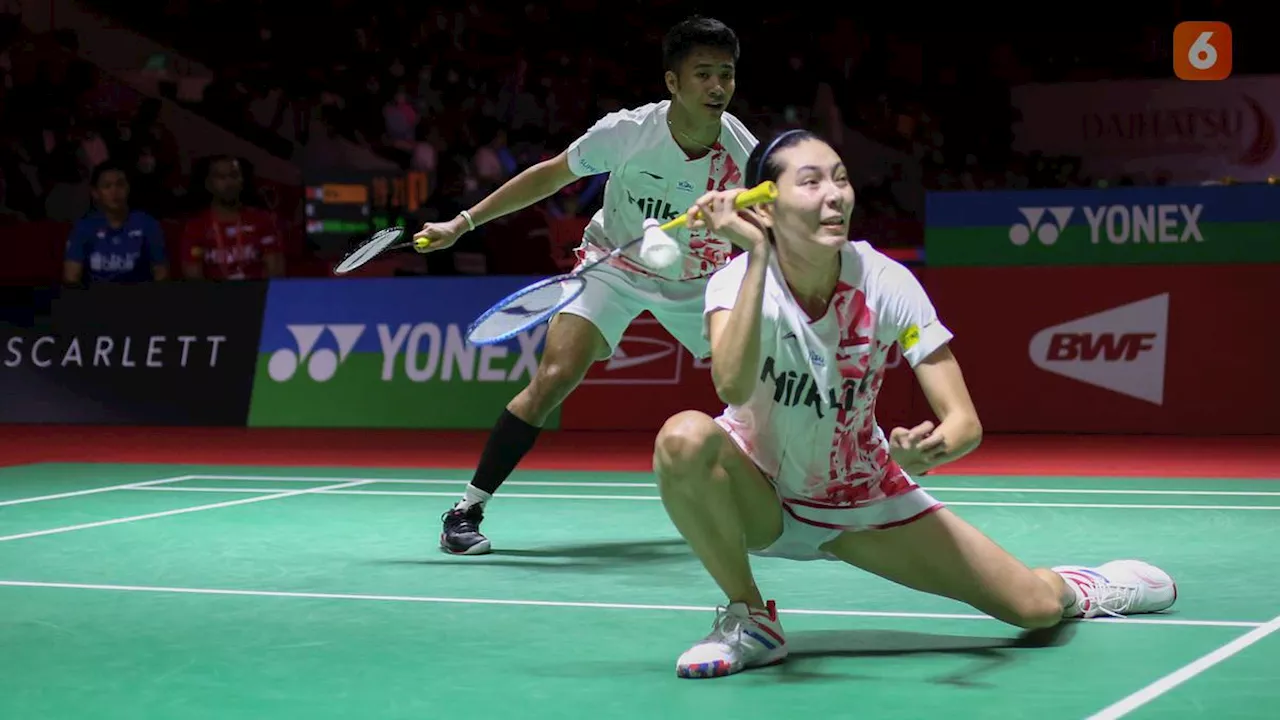 Hasil Singapore Open 2024: Dejan/Gloria Kandas, Indonesia Kehabisan Wakil Ganda Campuran