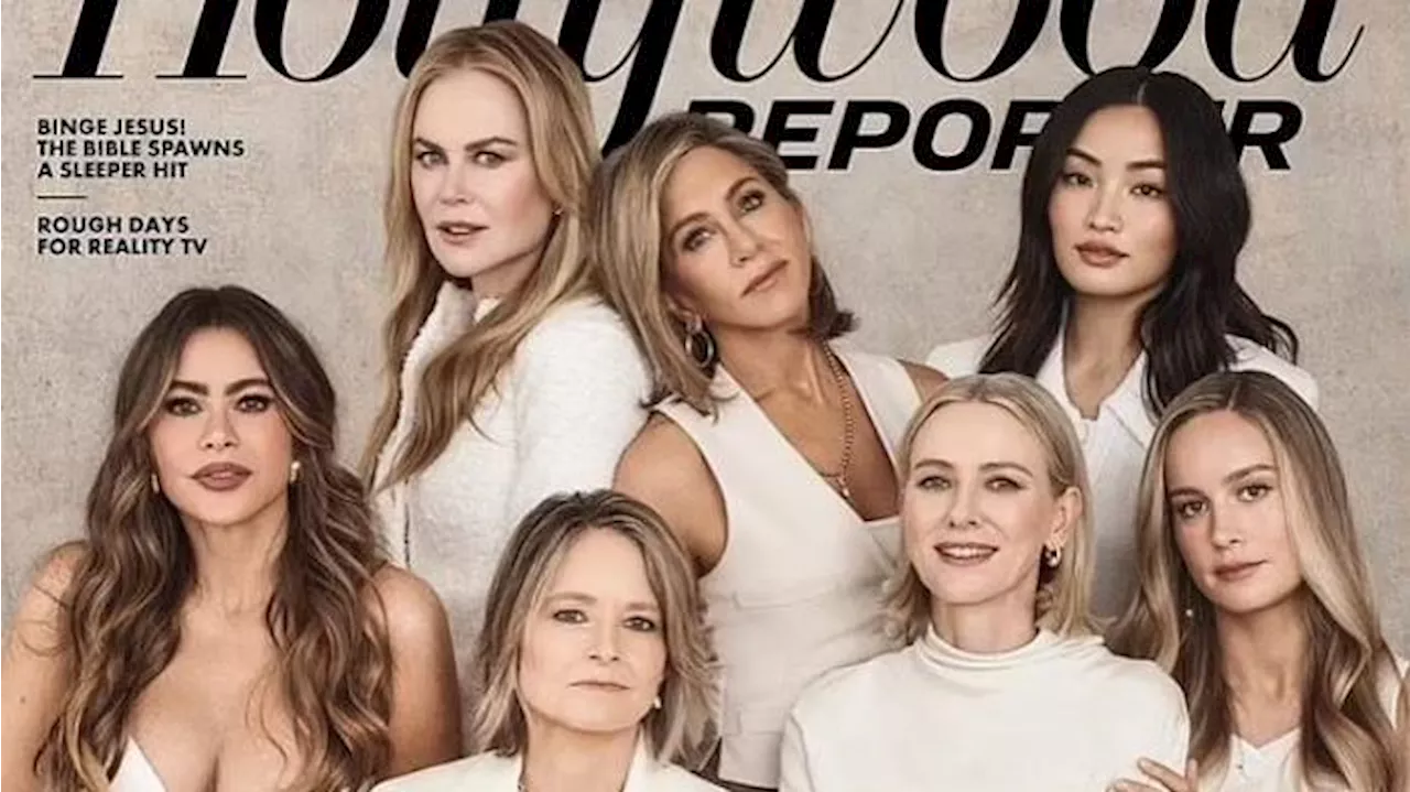 Polémique autour de cette couverture de The Hollywood Reporter qui sacre des actrices quinquas très lisses et aucune femme noire