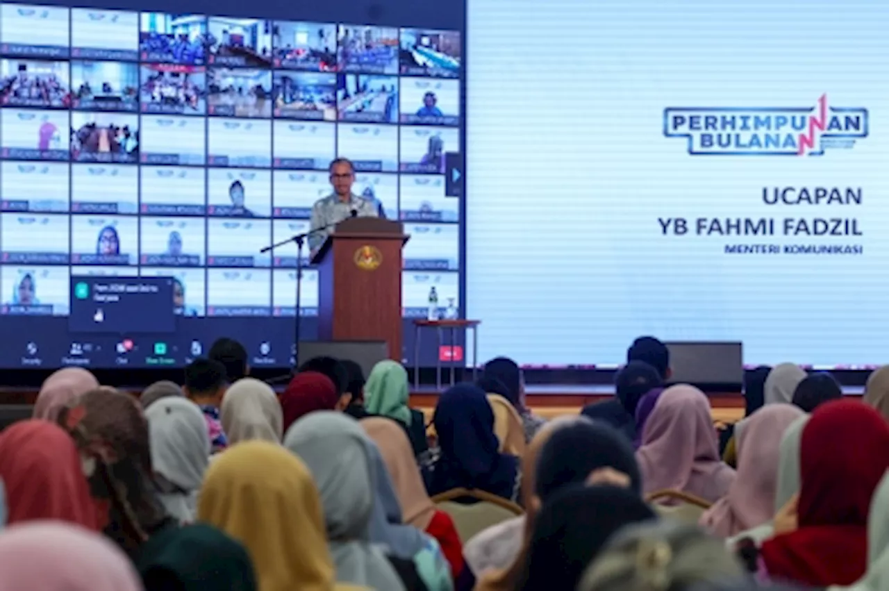 Fahmi: Meeting with Meta in Singapore to discuss commitment to combat fake news, disinformation