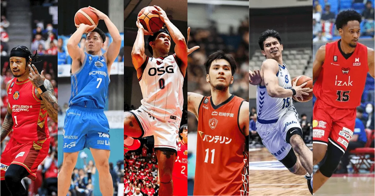 Six Filipino imports enter free agency in Japan B.League