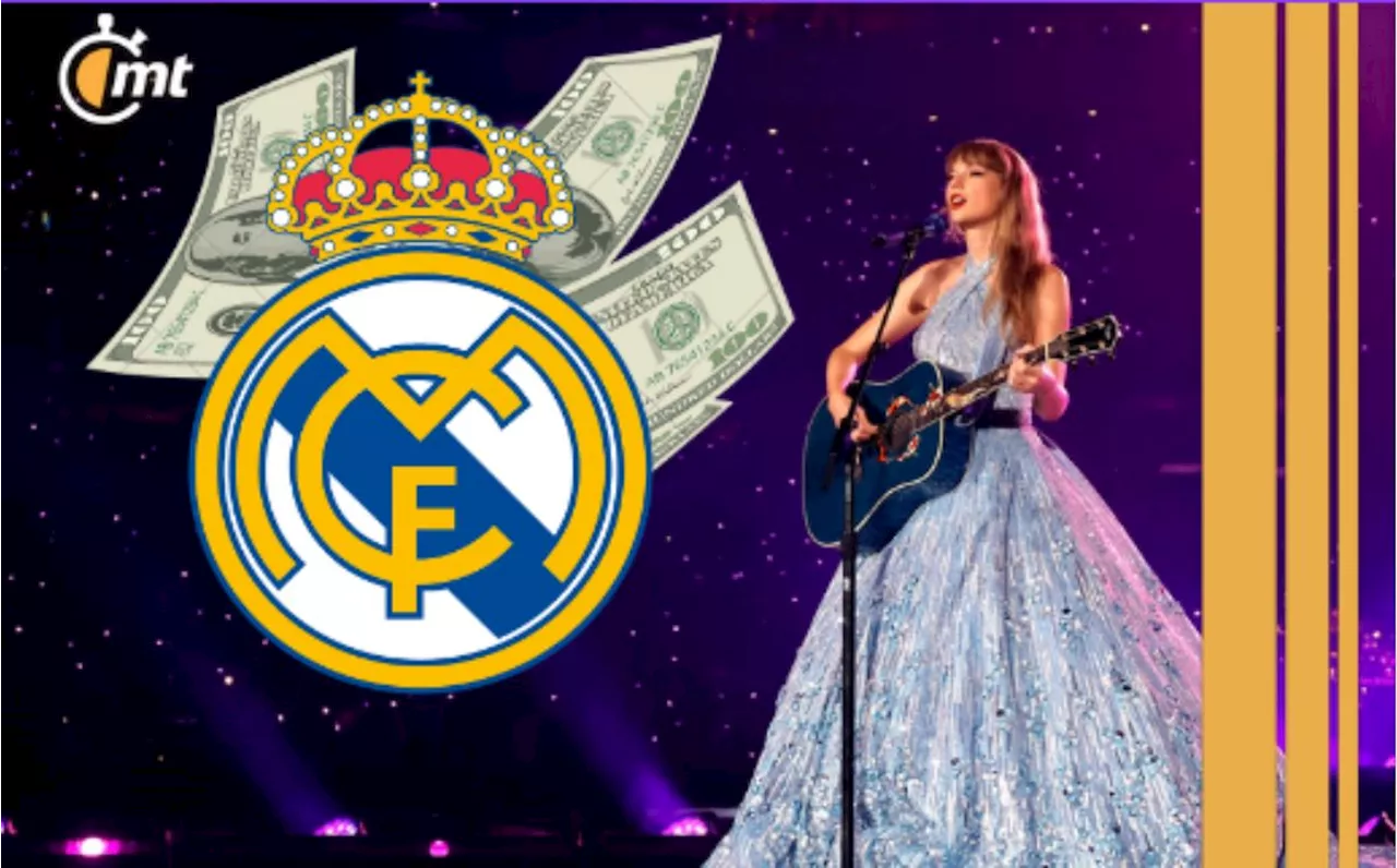 Este es el millonario ingreso que tuvo el Real Madrid por concierto de Taylor Swift