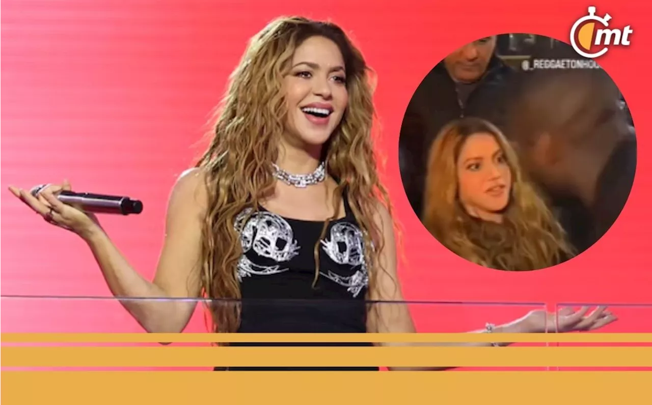 Fanático intentó robarle un beso a Shakira; así reaccionó la cantante