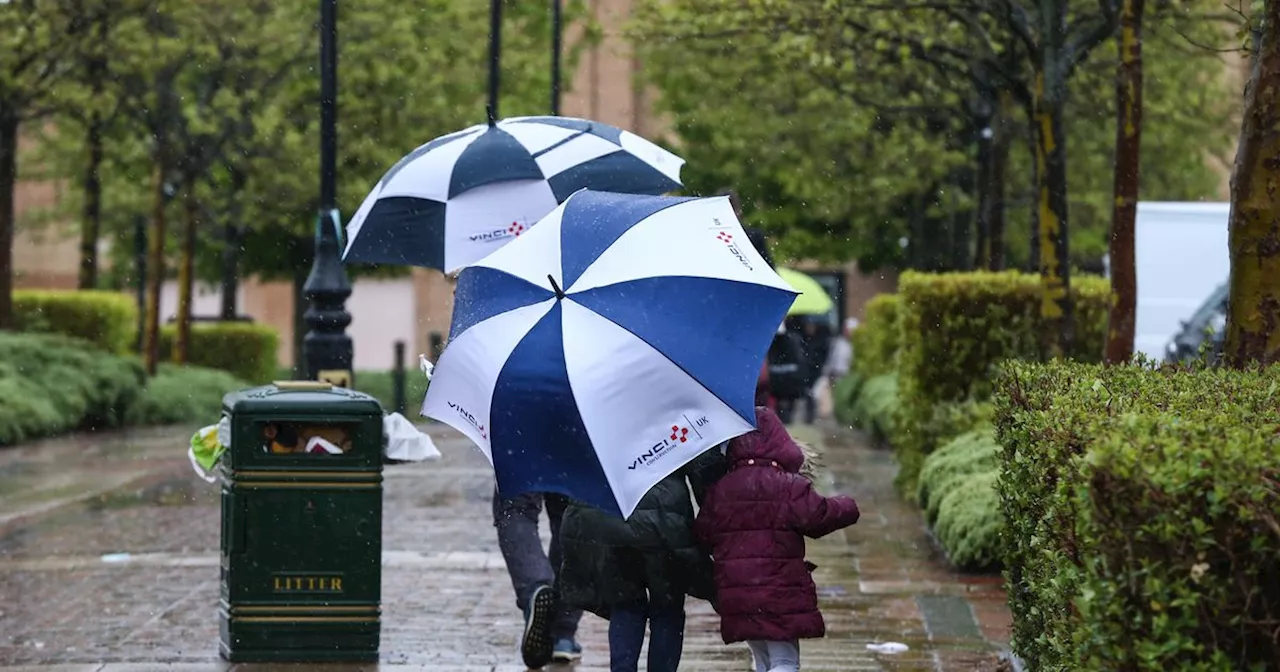 Met Office warns 'risk of thunder' despite hopes of drier weekend weather