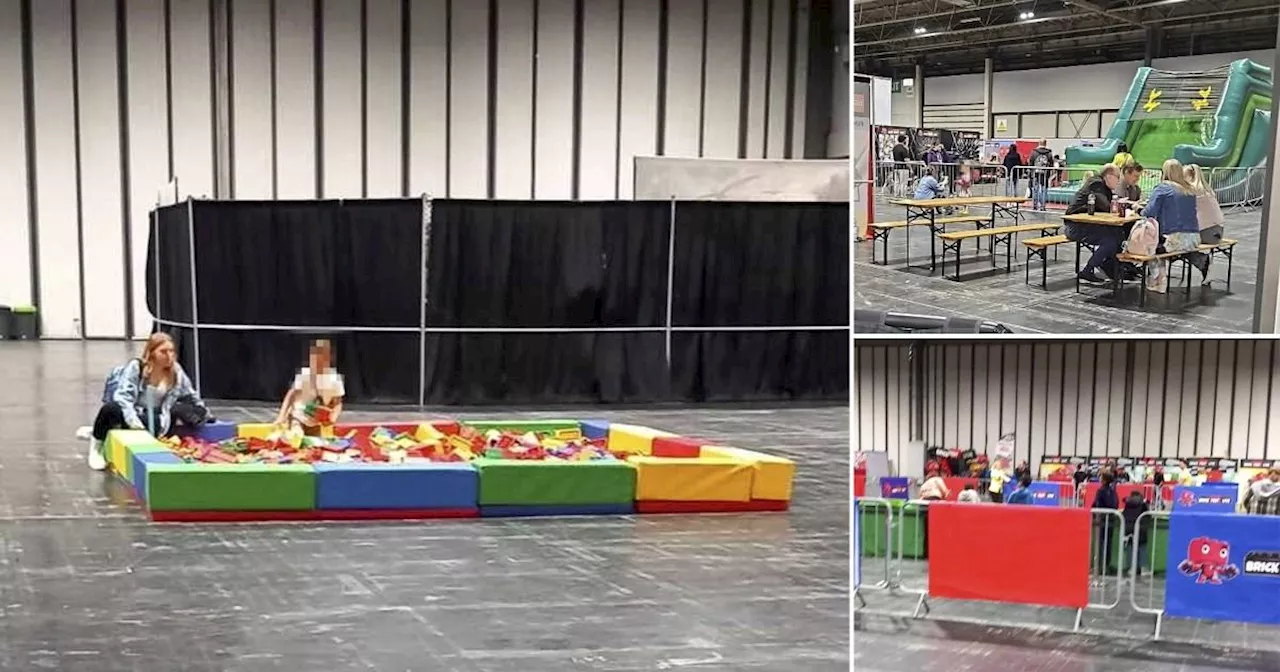 Families compare 'bleak' Lego festival to Glasgow's Willy Wonka flop