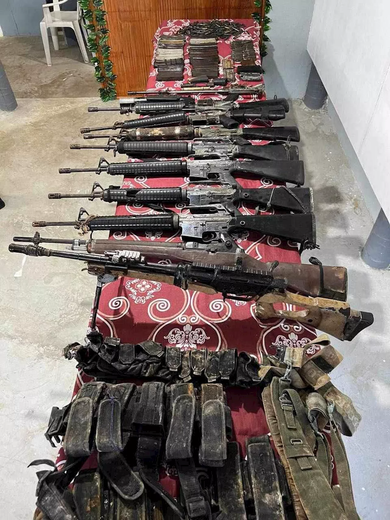 Government troops seize NPA arms cache in Albay, thwart potential threats