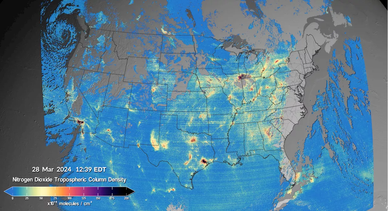 NASA Releases New High-Quality, Near Real-Time Air Quality Data