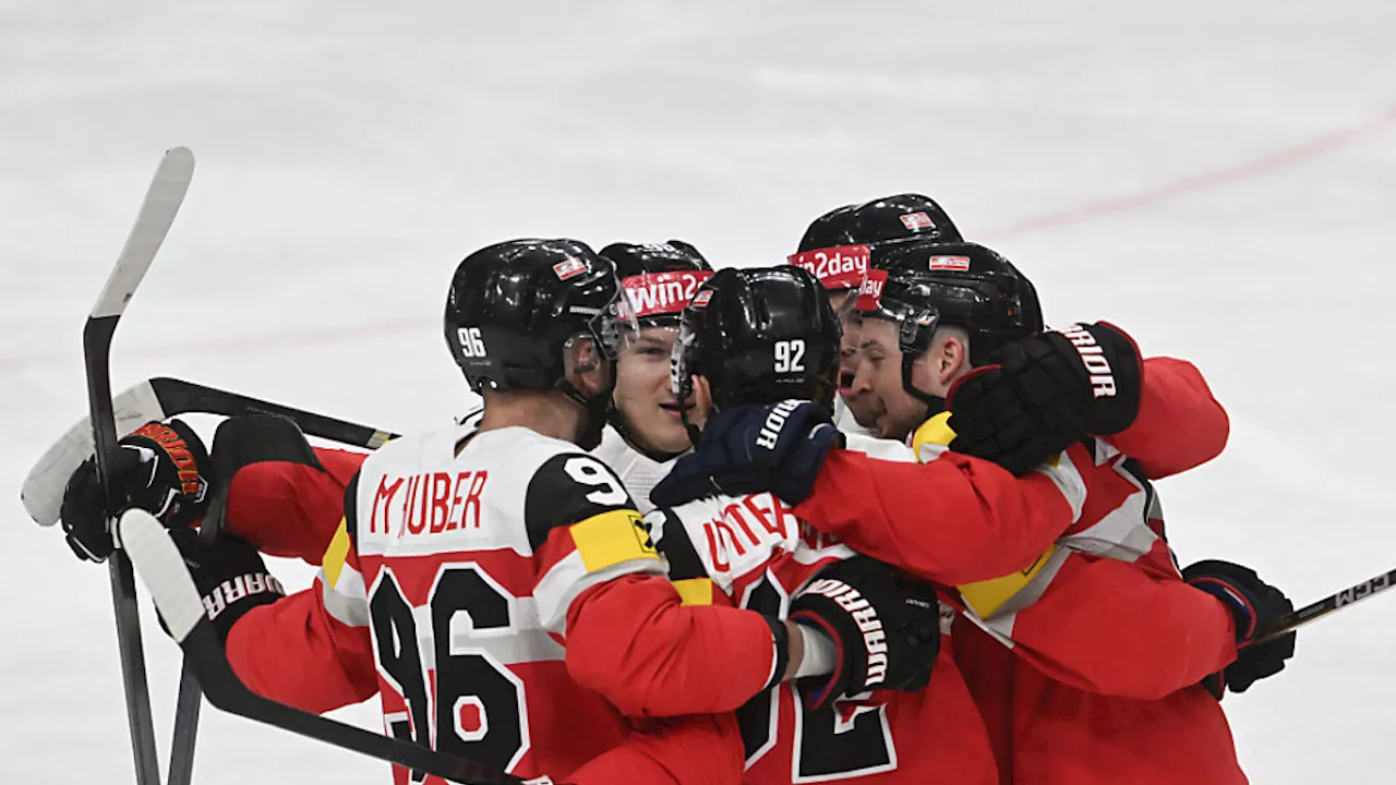 Österreich bei Eishockey-WM 2025 gegen Kanada und Schweden