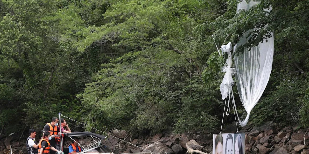 Nordkorea schickt hunderte Ballons mit Kot und Abfall nach S&uuml;dkorea